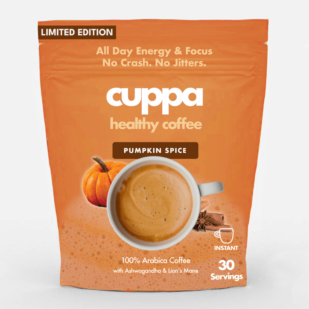Cuppa Medium Roast Mushroom Coffee 30 Servings