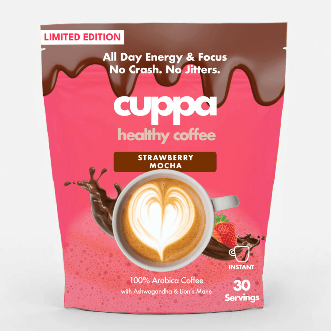 Cuppa Medium Roast Mushroom Coffee 30 Servings
